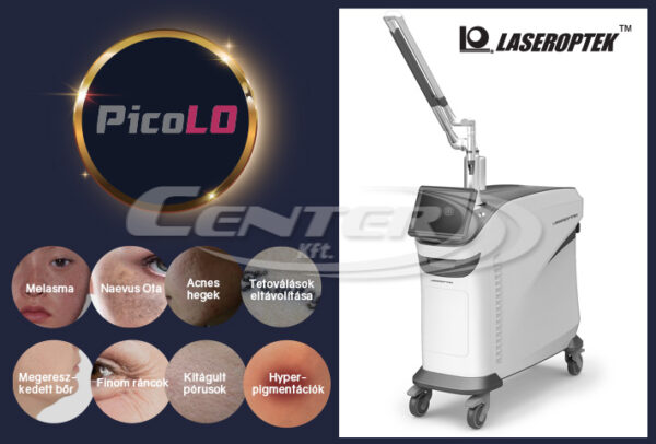 Laseroptek PicoLO pikoszekundumos bőrgyógyászati lézer termékkép